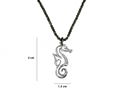 Seahorse - Handmade 925 Sterling Silver Necklace