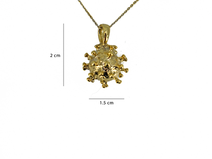 Germ - Handmade 925 Sterling Silver Necklace