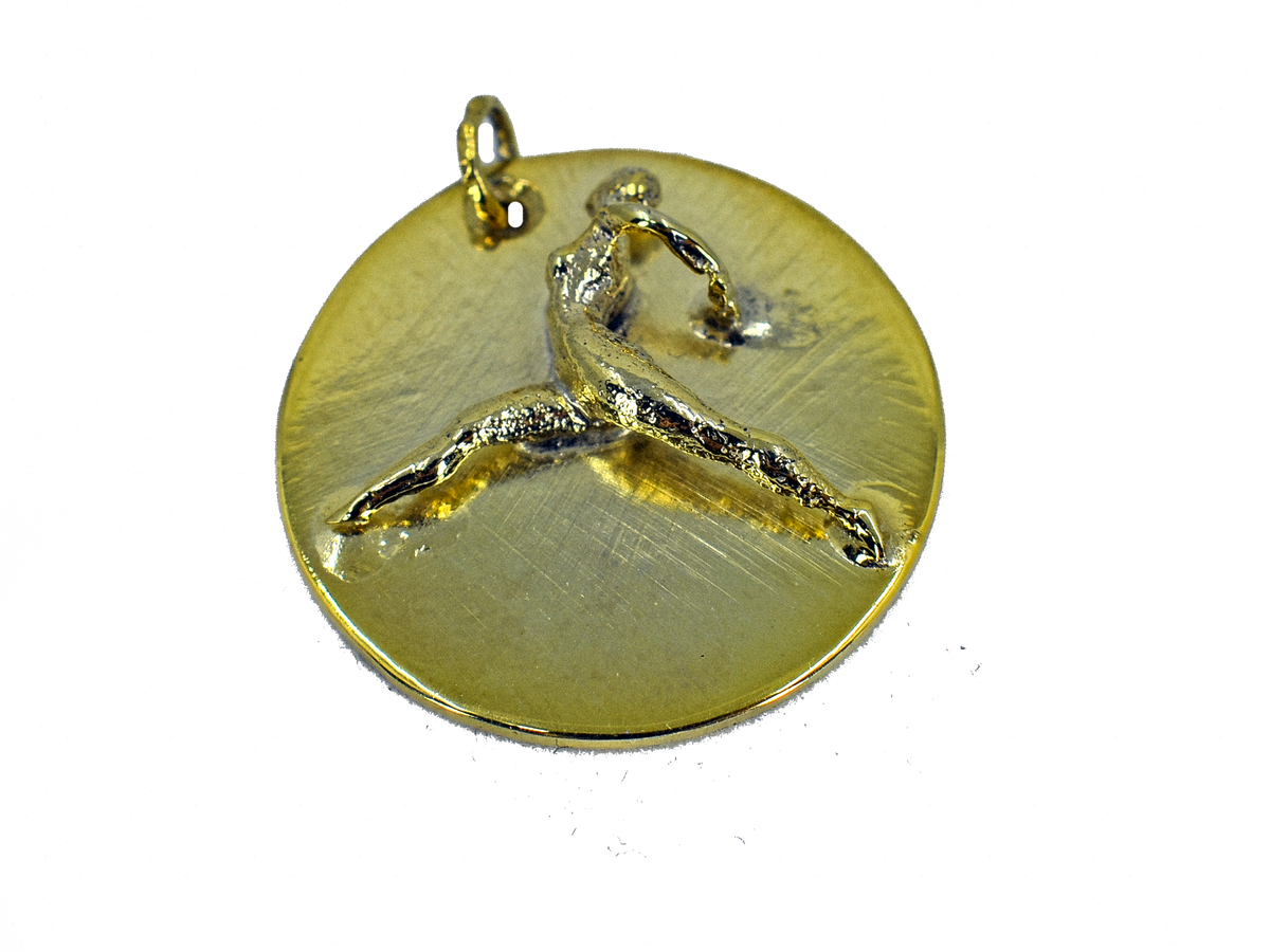 Leap pf Faith - Human Landscapes - Handmade 925 Sterling Silver Necklace