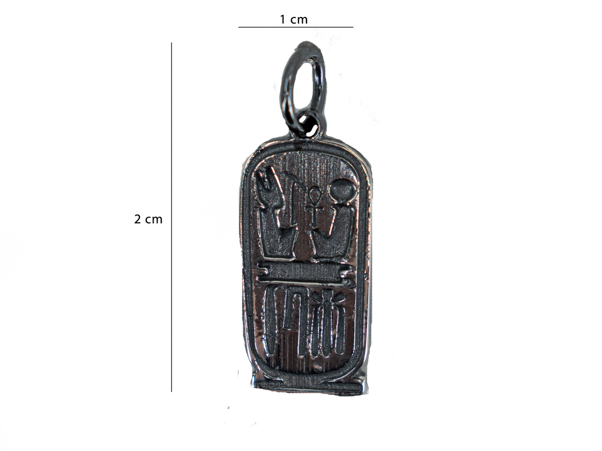 Hieroglyph - Historic Artifacts - Handmade 925 Sterling Silver Necklace