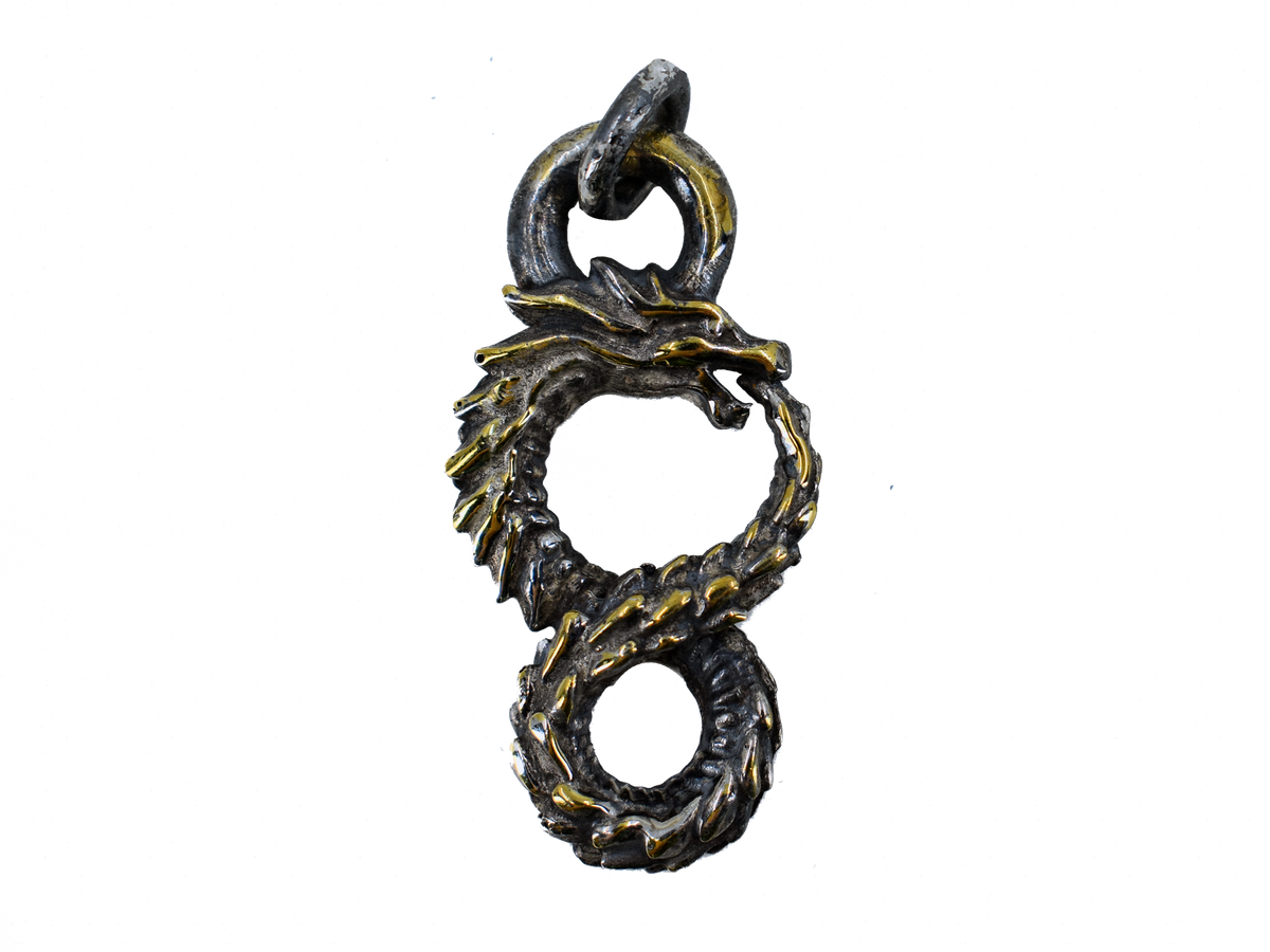 Dragon - Dungeons and Dragons - Handmade Silver Necklace