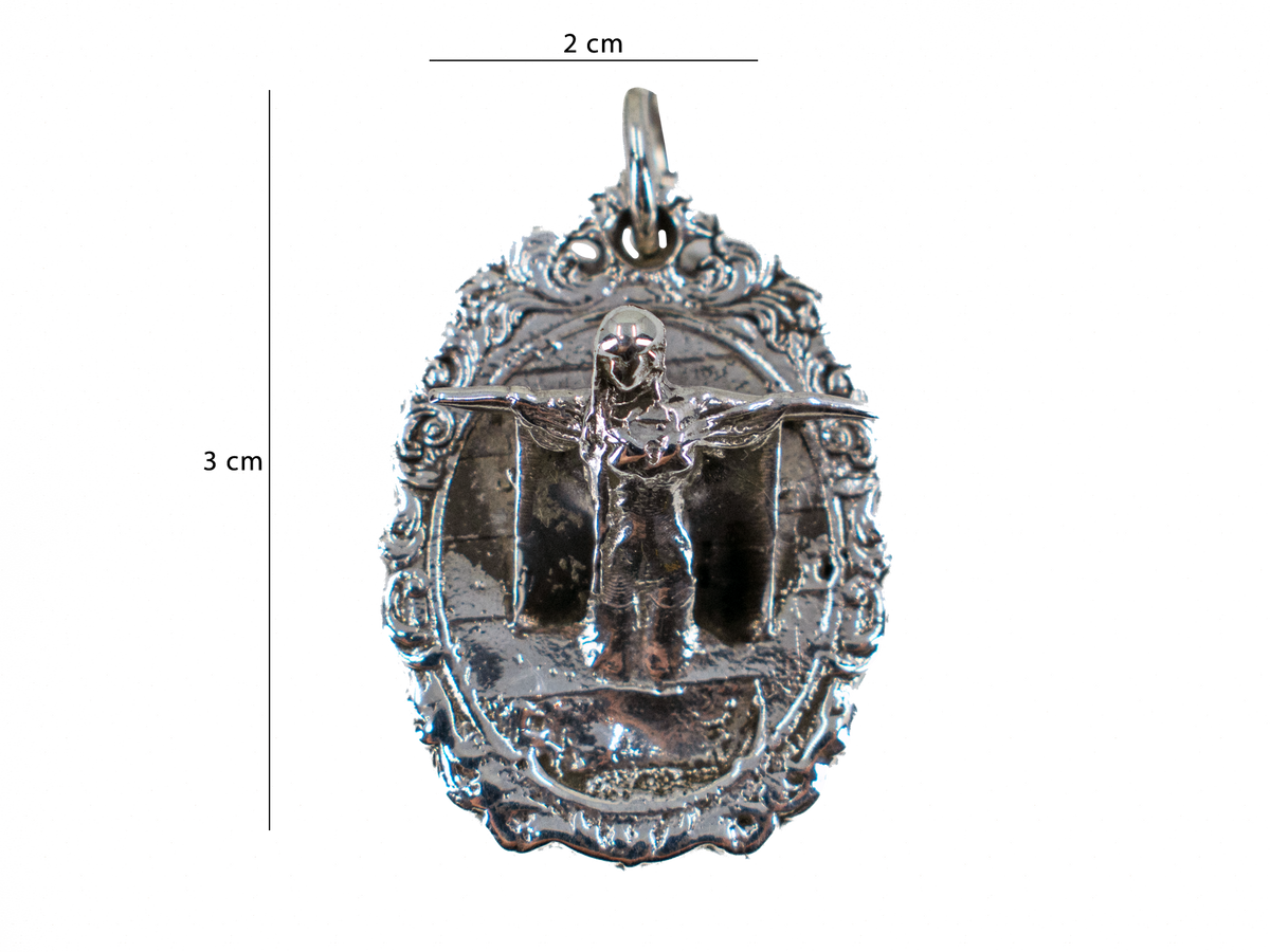 Ghost - Human Landscapes - Handmade 925 Sterling Silver Necklace