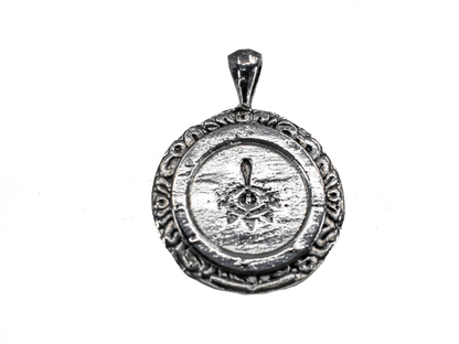 Sheikah - Legend of Zelda - Handmade Sterling Silver Necklace