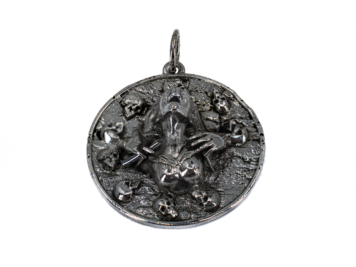 Wail - Human Landscapes - Handmade 925 Sterling Silver Necklace
