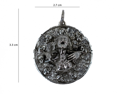 Wail - Human Landscapes - Handmade 925 Sterling Silver Necklace