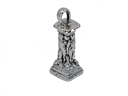 Sütun - El Yapımı 925 Ayar Gümüş Kolye | Özel İnsan İlhamlı Tasarım