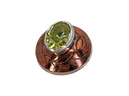 Glass - Handmade Silver Ring