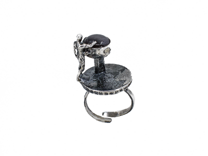 Man - Human Landscapes - Handmade Silver Ring