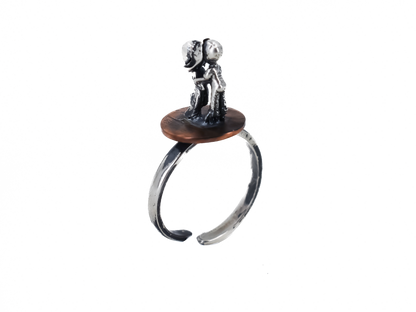 Love - Handmade Silver Ring