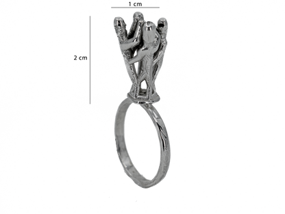Unity - Human Landscapes - Handmade Silver Ring