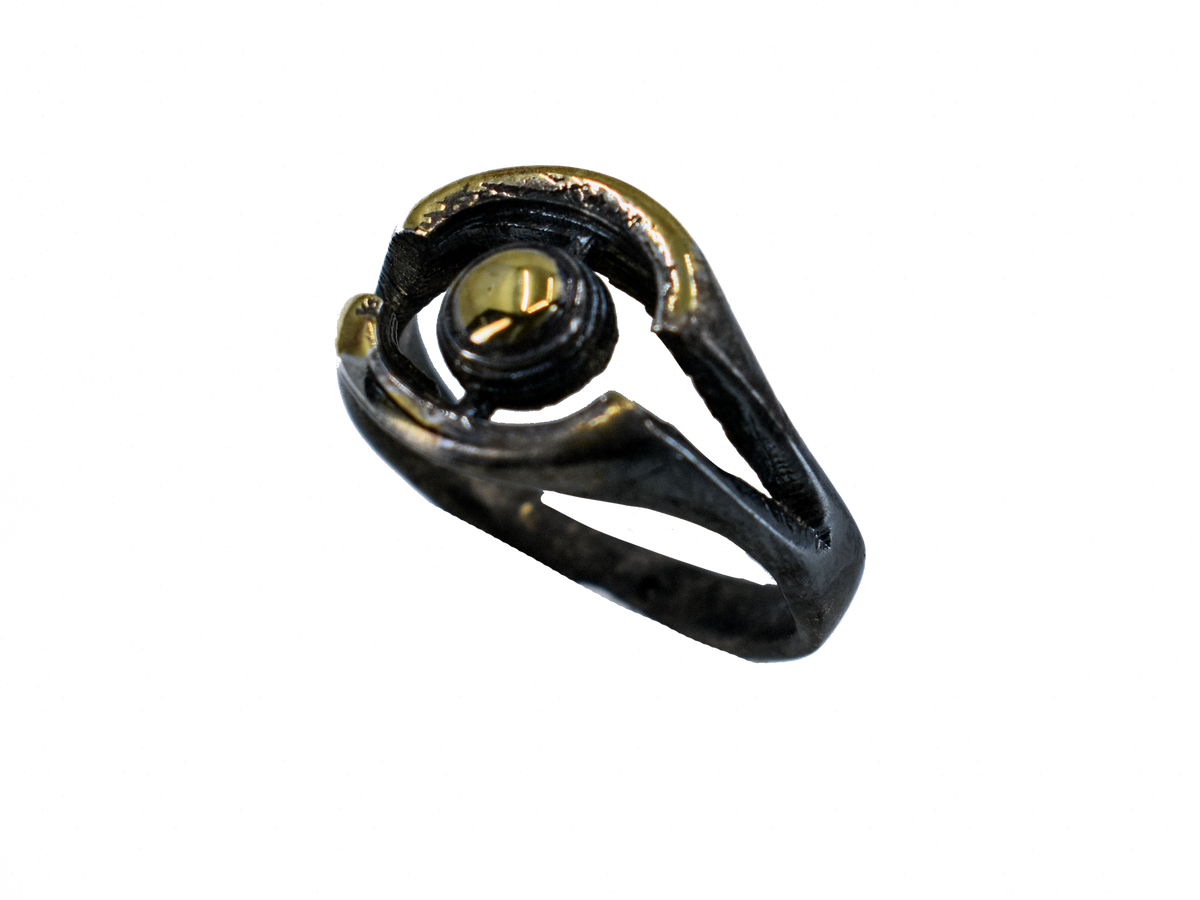 Evil Eye - Handmade Silver Ring