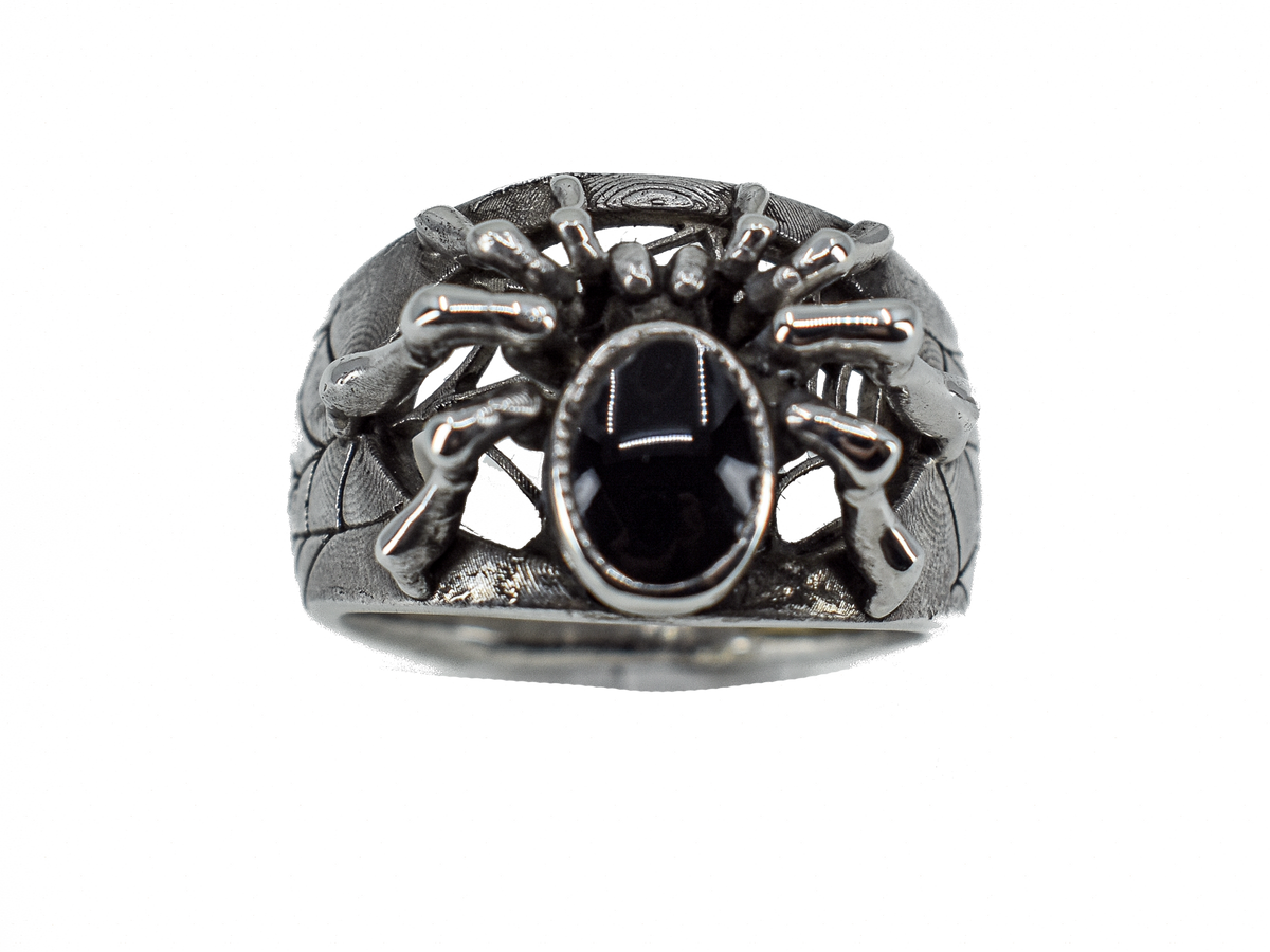 Spider - Handmade Silver Ring
