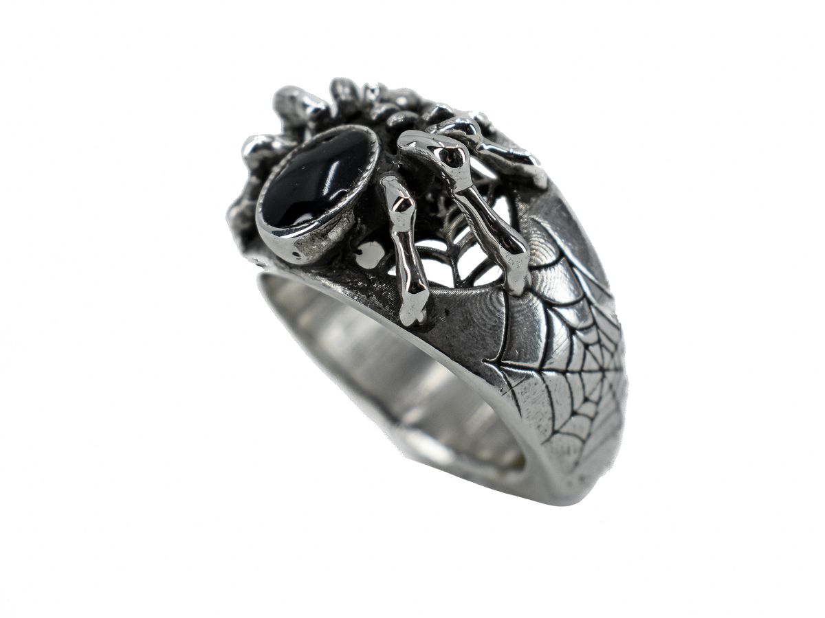 Spider - Handmade Silver Ring