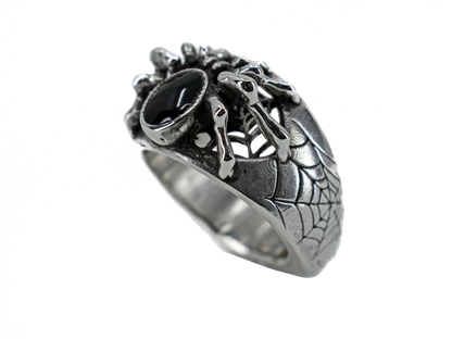 Spider - Handmade Silver Ring