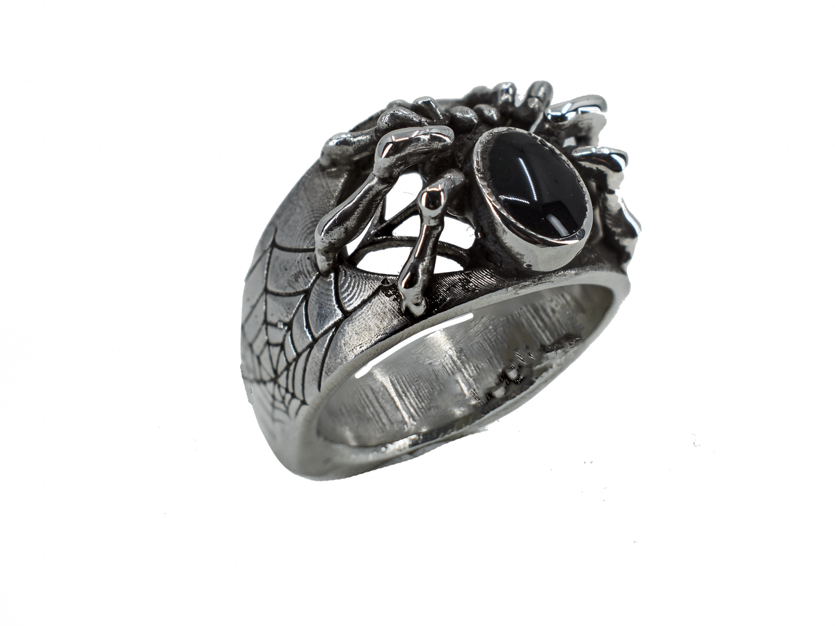 Spider - Handmade Silver Ring