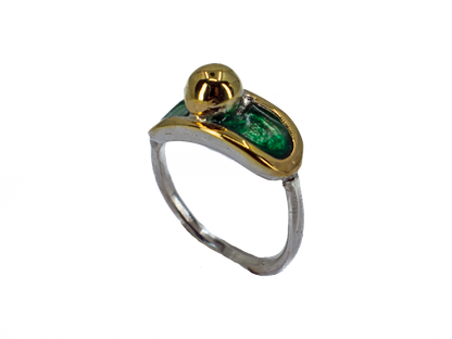 Evil Eye - Handmade Silver Ring