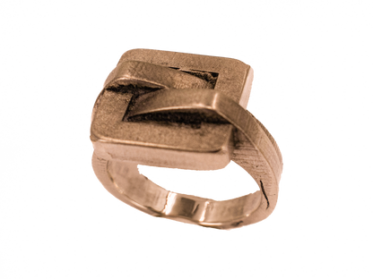 Love - Handmade Silver Ring