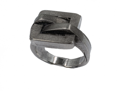 Love - Handmade Silver Ring