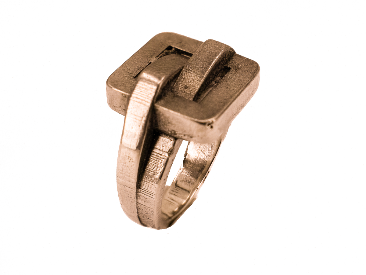 Love - Handmade Silver Ring
