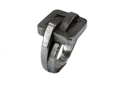 Love - Handmade Silver Ring