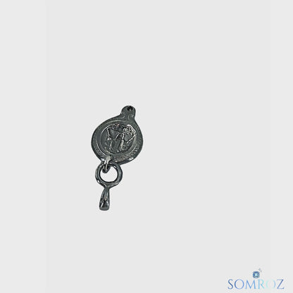 Oil Lamp - Historic Artifacts - Handmade 925 Sterling Silver Necklace
