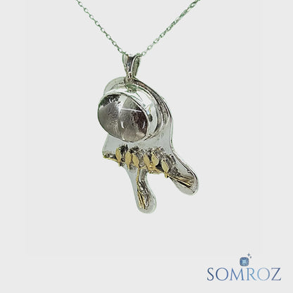 Birds - Handmade 925 Sterling Silver Necklace