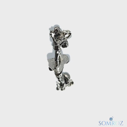 Traveler - Human Landscapes - Handmade 925 Sterling Silver Necklace