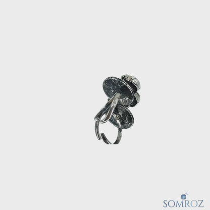Man - Human Landscapes - Handmade Silver Ring