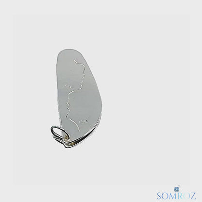 Faces - Medallion - Handmade Sterling Silver Necklace