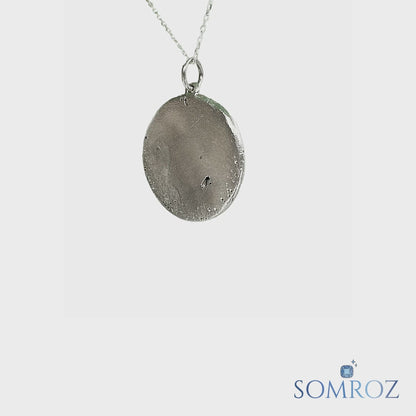 Wail - Human Landscapes - Handmade 925 Sterling Silver Necklace