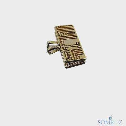 Cufic - Handmade Sterling Silver Necklace