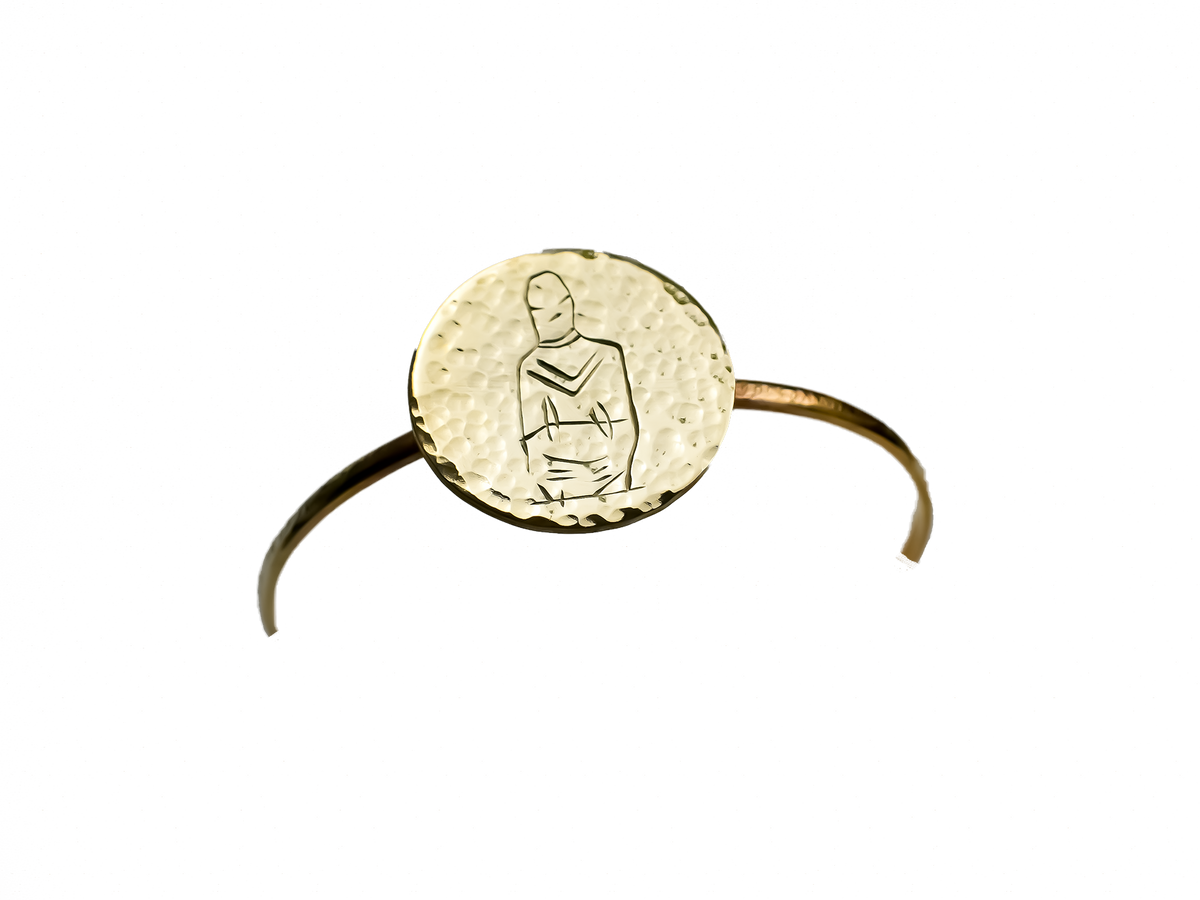 Urfa Adamı - Göbeklitepe - El Yapımı Gümüş Bilezik
