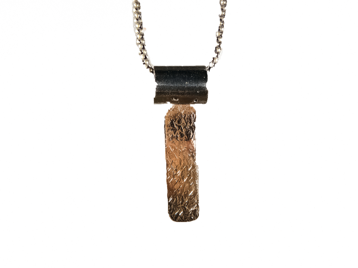 Handmade 925 Sterling Silver Bronze Metal Necklace