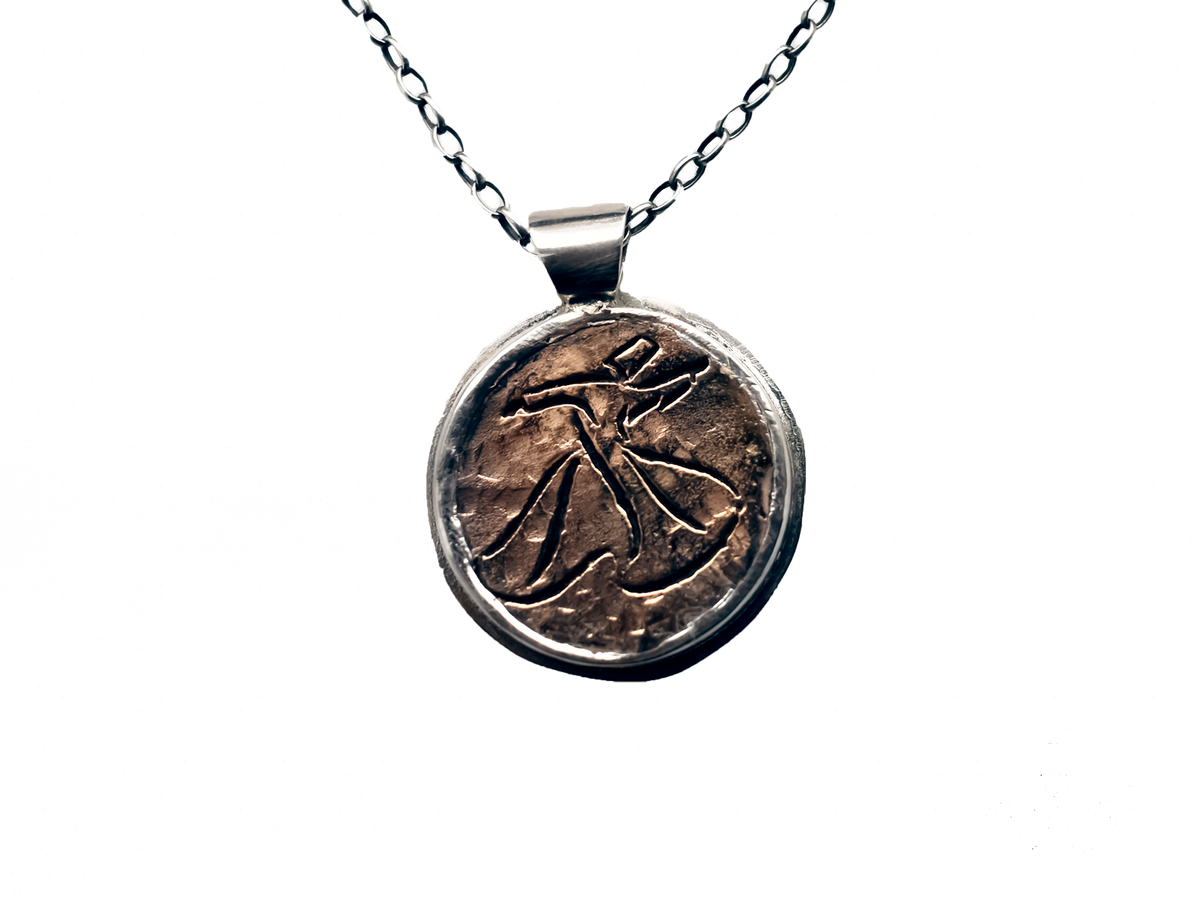 Dervish - Handmade 925 Sterling Silver Bronze Necklace