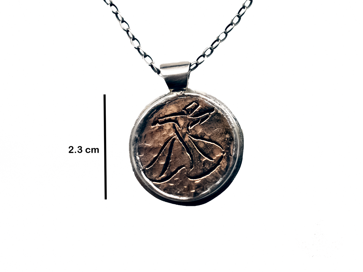 Dervish - Handmade 925 Sterling Silver Bronze Necklace