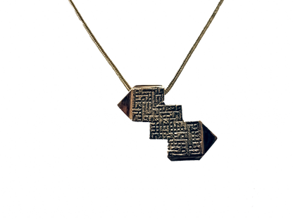 Kufi - El Yapımı 925 Ayar Gümüş Kolye
