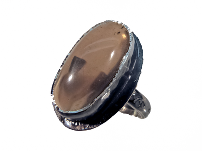 Topaz - El Yapımı 925 Ayar Gümüş Yüzük