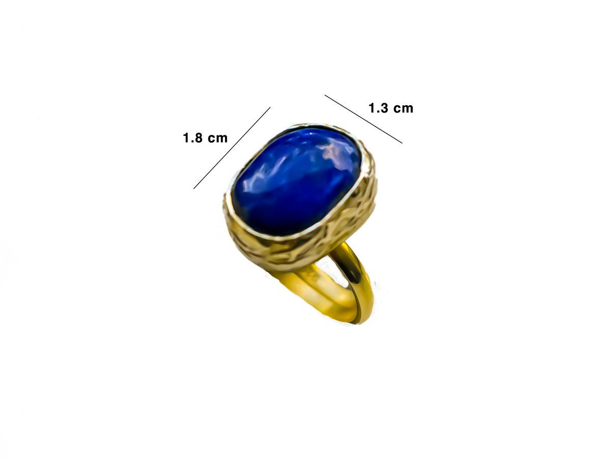 Lapis Lazuli - El Yapımı Yüzük