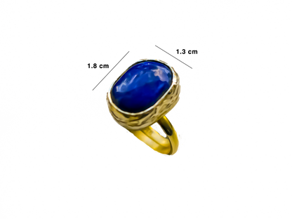 Lapis Lazuli - El Yapımı Yüzük