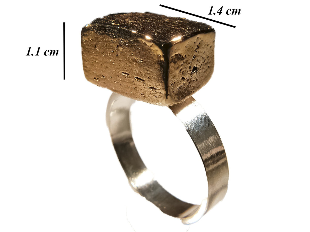 Handmade 925 Sterling Silver Bronze Ring